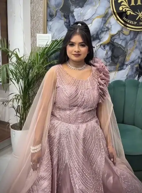 Soft Dewy Makeup Look for Bridesmaids